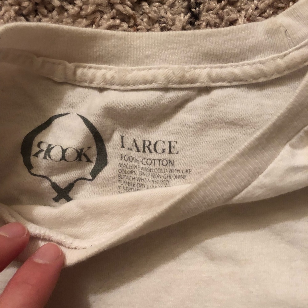 Distressed over sized Tee - Picture 2 of 2